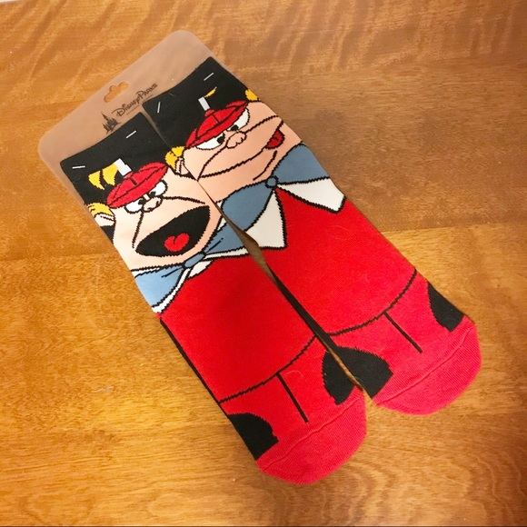 Disney Accessories - Disney Parks Tweedle Dee & Tweedle Dum Socks
